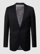 Slim fit 2-knoops colbert met stretch, model 'George'
