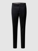 Pantalon met stretch, model 'Las'