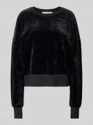 Oversized sweatshirt met ribboorden, model 'LEDIANAA'