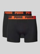 Boxershort met deelnaden in een set van 2 stuks