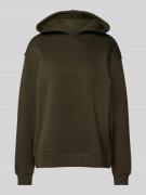 Hoodie met extra brede schouders, model 'Ethella'