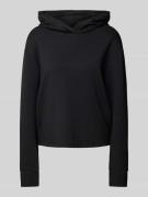 Oversized hoodie met elastische mouwboorden