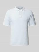 Regular fit poloshirt met labelstitching, model 'GEORGE'