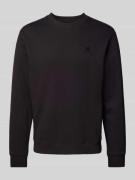 Sweatshirt met ribboorden