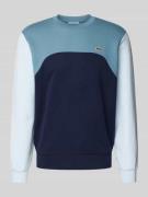 Sweatshirt met labeldetail