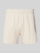 Boxershort met elastische band met label