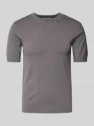 Gebreid shirt met ronde hals