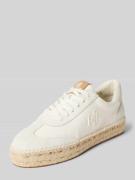 Sneakers met labeldetails, model 'LUIZE'