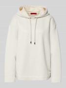 Hoodie met extra brede schouders, model 'FIORIRE'