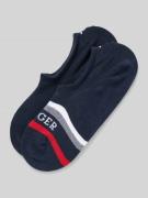 Kousenvoetjes met elastische ribboordjes in een set van 2 paar