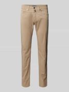 Tapered fit chino in 5-pocketmodel, model 'Lyon'