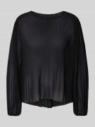 Regular fit blouse in plissélook, model 'NAOMIE'