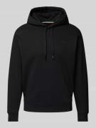 Hoodie met ribboorden