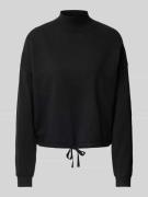 Sweatshirt met ribboorden