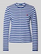 Gebreide jacks met logostitching, model 'TERRY'