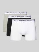 Boxershort met elastische band met logo in een set van 3 stuks