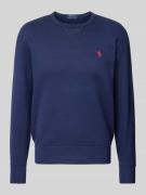 Comfort fit sweatshirt van katoenmix