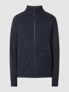 Sweatjack met opstaande kraag