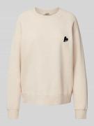 Sweatshirt met raglanmouwen, model 'UPPER MO HEART ZADIG'