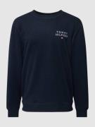 Sweatshirt met ribboorden, model 'TRACK TOP HWK'