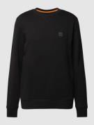 Sweatshirt met labeldetail, model 'Westart'