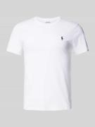 Custom slim fit T-shirt met geborduurd logo