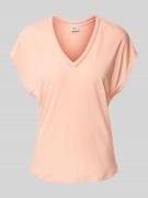 T-shirt met V-hals