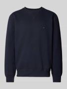 Sweatshirt met labelstitching