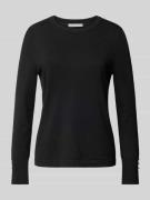 Gebreide pullover met ronde hals