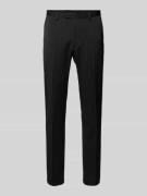 Slim fit pantalon met persplooien