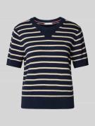 Gebreid shirt met ronde hals