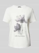 T-shirt met motiefprint