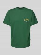 T-shirt met labelprint