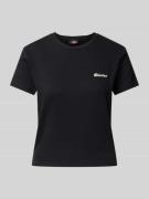 T-shirt van katoenmix, model 'LEWISTOWN'