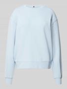 Sweatshirt met logostitching