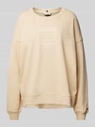 Oversized sweatshirt met ronde hals