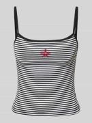 Tanktop met labelstitching