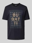 T-shirt met labelprint
