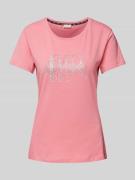 T-shirt met strass-steentjes