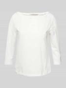 T-shirt met 3/4-mouwen