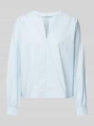 Regular fit blouse met V-hals