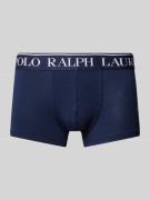 Boxershort met elastische band met label