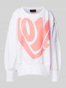 Sweatshirt met statementprint