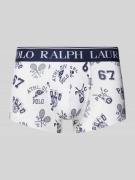 Boxershort met elastische band met label