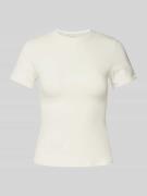 T-shirt met ronde hals