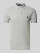 Poloshirt met labelstitching