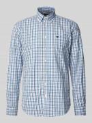 Regular fit vrijetijdsoverhemd met labelstitching