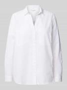 Regular fit overhemdblouse met borstzak