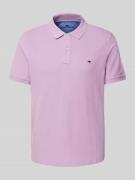 Regular fit poloshirt met logostitching