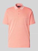 Regular fit poloshirt met borstzak